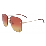 Yves Saint Laurent - Monogram SL 312 M Sunglasses - Gold Havana - Sunglasses - Saint Laurent Eyewear