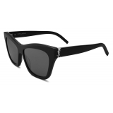 Yves Saint Laurent - Monogram SL M79 Sunglasses - Grey - Sunglasses - Saint Laurent Eyewear