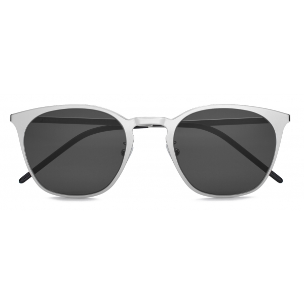 Yves Saint Laurent - SL 28 Slim Metal Sunglasses - Silver - Sunglasses - Saint Laurent Eyewear
