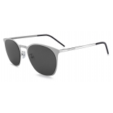 Yves Saint Laurent - SL 28 Slim Metal Sunglasses - Silver - Sunglasses - Saint Laurent Eyewear