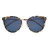 Yves Saint Laurent - SL 446/F Slim Sunglasses - Gold Blue - Sunglasses - Saint Laurent Eyewear