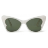 Stella McCartney - Occhiali da Sole a Farfalla - Bianco - Occhiali da Sole - Stella McCartney Eyewear