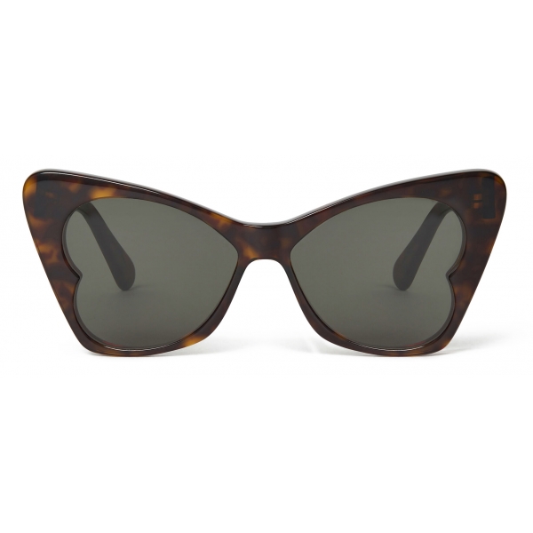 Stella McCartney - Butterfly Sunglasses - Dark Havana - Sunglasses - Stella McCartney Eyewear