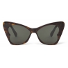 Stella McCartney - Occhiali da Sole a Farfalla - Havana Scuro - Occhiali da Sole - Stella McCartney Eyewear