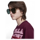 Stella McCartney - Butterfly Sunglasses - Shiny Gold Green - Sunglasses - Stella McCartney Eyewear