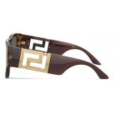 Versace - Occhiale da Sole Greca - Havana - Occhiali da Sole - Versace Eyewear