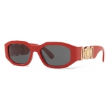 Versace - Occhiale da Sole Medusa Biggie - Rosso - Occhiali da Sole - Versace Eyewear