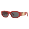 Versace - Occhiale da Sole Medusa Biggie - Rosso - Occhiali da Sole - Versace Eyewear