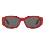 Versace - Occhiale da Sole Medusa Biggie - Rosso - Occhiali da Sole - Versace Eyewear