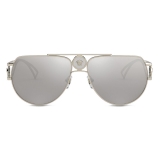 Versace - Sunglasses Medusa Pilot - Silver - Sunglasses - Versace Eyewear