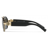 Versace - Occhiale da Sole Navigator Vintage Icon - Nero - Occhiali da Sole - Versace Eyewear