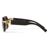 Versace - Occhiale da Sole Pilot Vintage Icon - Havana - Occhiali da Sole - Versace Eyewear