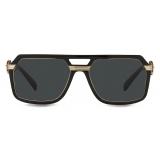 Versace - Occhiale da Sole Pilot Vintage Icon - Nero - Occhiali da Sole - Versace Eyewear