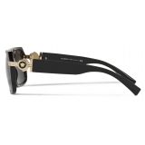 Versace - Occhiale da Sole Pilot Vintage Icon - Nero - Occhiali da Sole - Versace Eyewear