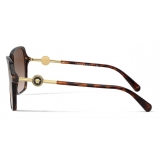 Versace - Occhiale da Sole Enamel Medusa - Havana - Occhiali da Sole - Versace Eyewear