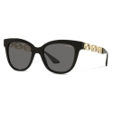 Versace - Sunglasses Greca Cat-Eye - Black - Sunglasses - Versace Eyewear