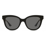 Versace - Occhiale da Sole Greca Cat-Eye - Nero - Occhiali da Sole - Versace Eyewear