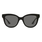 Versace - Sunglasses Greca Cat-Eye - Black - Sunglasses - Versace Eyewear