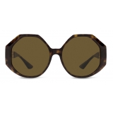 Versace - Occhiale da Sole Greca - Havana - Occhiali da Sole - Versace Eyewear