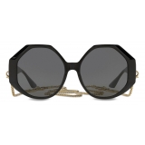 Versace - Occhiale da Sole Greca - Nero - Occhiali da Sole - Versace Eyewear