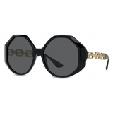 Versace - Occhiale da Sole Greca - Nero - Occhiali da Sole - Versace Eyewear