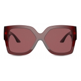 Versace - Sunglasses Greca - Burgundy - Sunglasses - Versace Eyewear