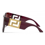 Versace - Occhiale da Sole Greca - Bordeaux - Occhiali da Sole - Versace Eyewear