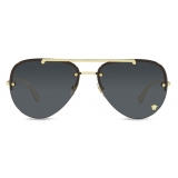 Versace - Sunglasses Medusa Glam Pilot - Black Gold - Sunglasses - Versace Eyewear