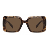 Versace - Sunglasses Medusa Stud Squared - Havana - Sunglasses - Versace Eyewear