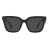 Valentino - Occhiale da Sole Squadrati in Acetato VLTN - Nero Grigio - Valentino Eyewear