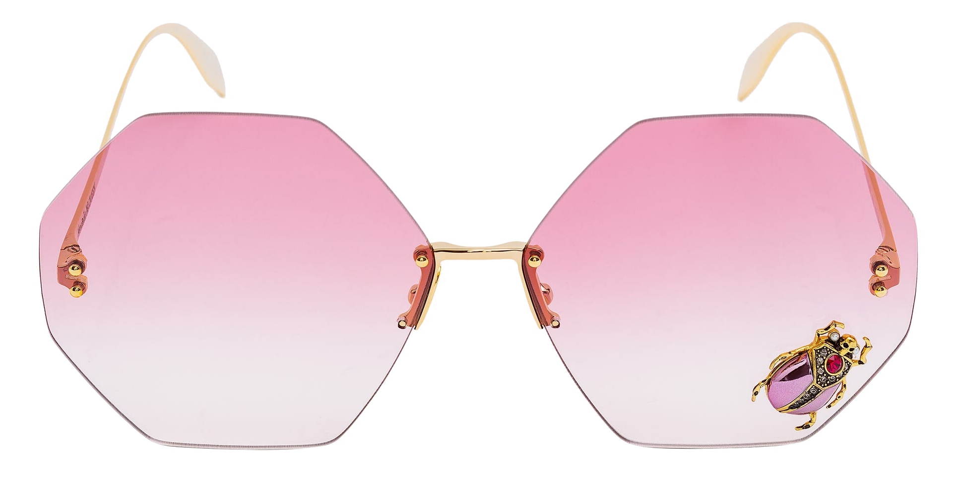 alexander mcqueen beetle sunglasses