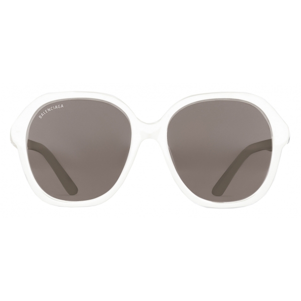 Balenciaga - BB Butterfly Sunglasses - White - Sunglasses - Balenciaga Eyewear
