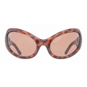 Balenciaga - Nevermind Cat Sunglasses - Dark Havana - Sunglasses - Balenciaga Eyewear