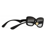 Dolce & Gabbana - Occhiale da Sole Cuore - Nero - Dolce & Gabbana Eyewear