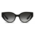 Dolce & Gabbana - DG Crossed Sunglasses - Black - Dolce & Gabbana Eyewear