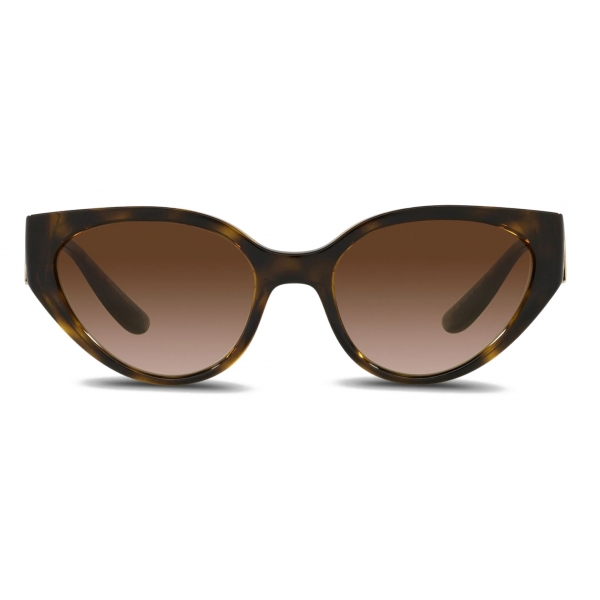 Dolce & Gabbana - DG Crossed Sunglasses - Havana - Dolce & Gabbana Eyewear