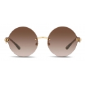 Dolce & Gabbana - DG Pin Sunglasses - Gold - Dolce & Gabbana Eyewear