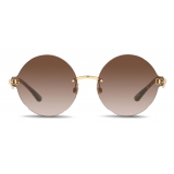 Dolce & Gabbana - Occhiale da Sole DG Pin - Oro - Dolce & Gabbana Eyewear