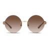 Dolce & Gabbana - Occhiale da Sole DG Pin - Oro - Dolce & Gabbana Eyewear