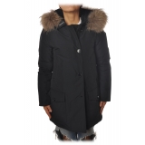 Woolrich -  Piumino Parka Con Pelliccia Removibile - Blu - Giacca - Luxury Exclusive Collection