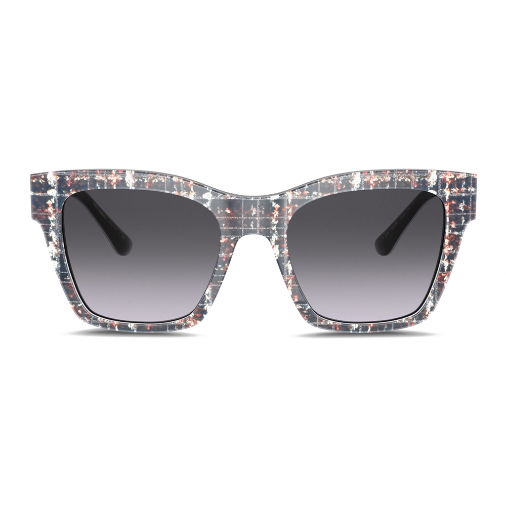 Dolce & Gabbana - Print Family Sunglasses - Tweed Print - Dolce ...