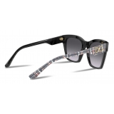 Dolce & Gabbana - Occhiale da Sole Print Family - Stampa Tweed - Dolce & Gabbana Eyewear