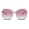 Dolce & Gabbana - Occhiale da Sole Cuore - Rosa - Dolce & Gabbana Eyewear