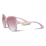 Dolce & Gabbana - Occhiale da Sole Cuore - Rosa - Dolce & Gabbana Eyewear