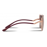 Dolce & Gabbana - DG Pin Sunglasses - Pink Gold - Dolce & Gabbana Eyewear