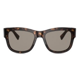 Dolce & Gabbana - Gros Grain Sunglasses - Havana - Dolce & Gabbana Eyewear