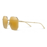 Dolce & Gabbana - Sartoriale Swagging Sunglasses - Gold - Dolce & Gabbana Eyewear