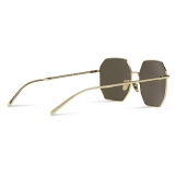 Dolce & Gabbana - Sartoriale Swagging Sunglasses - Gold - Dolce & Gabbana Eyewear
