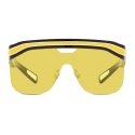 Dolce & Gabbana - Street Sporty Sunglasses - Black Yellow - Dolce & Gabbana Eyewear