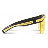 Dolce & Gabbana - Occhiale da Sole Street Sporty - Nero Giallo - Dolce & Gabbana Eyewear